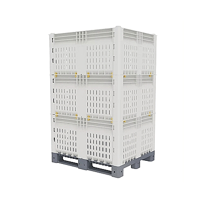 מיכל דולב קיטבין פריק מחורר משולש 120*100*h183