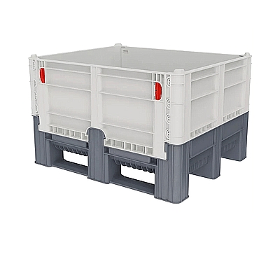 מיכל דולב DFLC מתקפל אטום / מחורר 120*100*h74