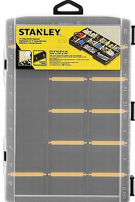 אורגנייזר בסיסי 17 תאים שקוף STANLEY ESSENTIAL