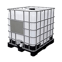 מיכל 1000 ליטר (קובית IBC) משולב-מאושר מזון - מיכל מים 120*100*h110