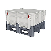 מיכל דולב DFLC מתקפל אטום / מחורר 120*100*h74