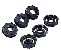 מתאם לקוביית IBC מ2" צול ל1/2" צול הברגה עדינה,מ-2"צול ל-3/4" צול, מ2" צול ל1" צול, מ2" ל1.1/2 צול, מ2" צול ל2" צול.
